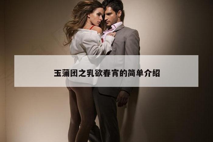 玉蒲团之乳欲春宵的简单介绍